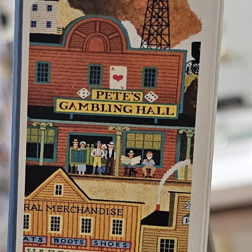 Pete's Gambling Hall Vintage Art Print